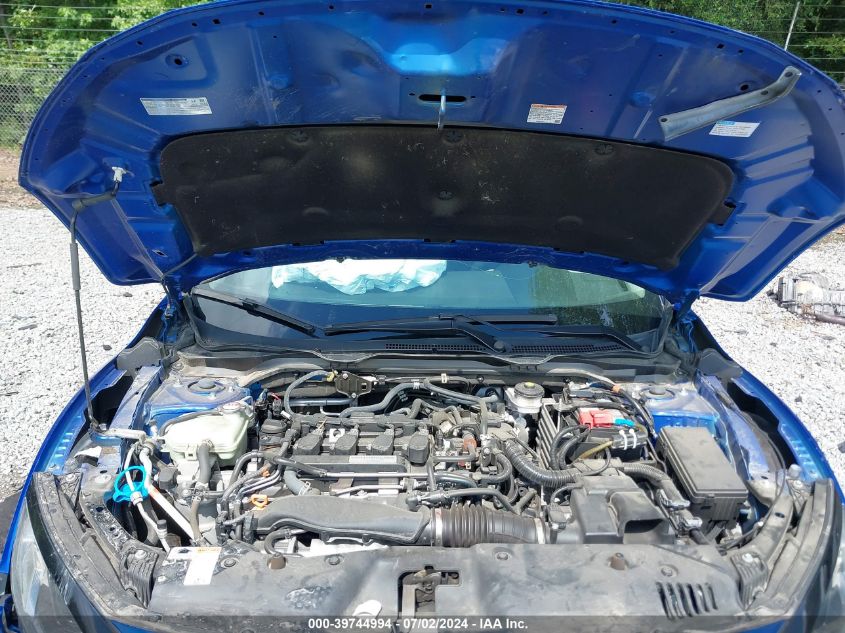 2020 Honda Civic Ex VIN: 19XFC1F37LE019861 Lot: 39744994