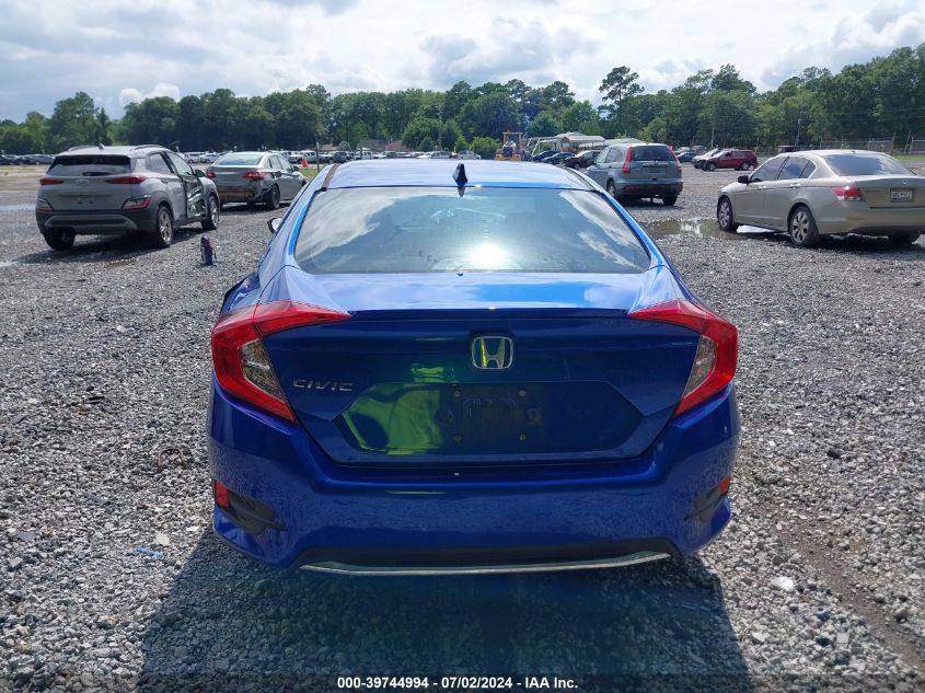 2020 Honda Civic Ex VIN: 19XFC1F37LE019861 Lot: 39744994