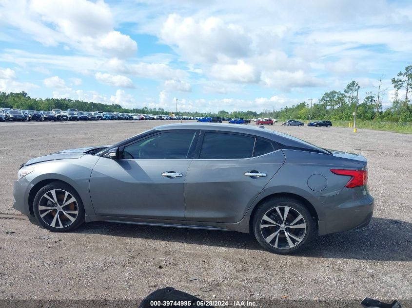 2018 Nissan Maxima 3.5S/Sv/Sl/Sr/Plat VIN: 1N4AA6AP9JC393289 Lot: 39744995