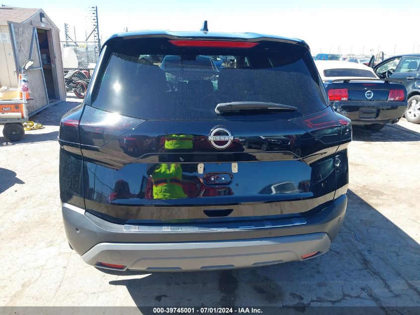 2022 Nissan Rogue Sv Fwd VIN: 5N1BT3BA8NC683722 Lot: 39745001