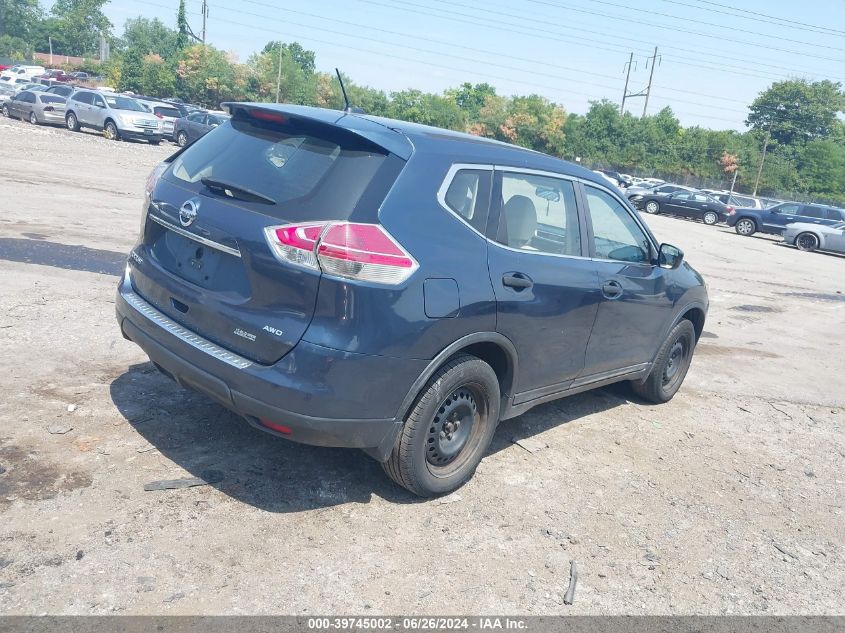 VIN JN8AT2MV6GW152437 2016 NISSAN ROGUE no.4