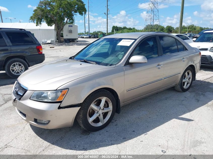 2008 Hyundai Sonata Limited V6/Se V6 VIN: 5NPEU46F58H350459 Lot: 39745007