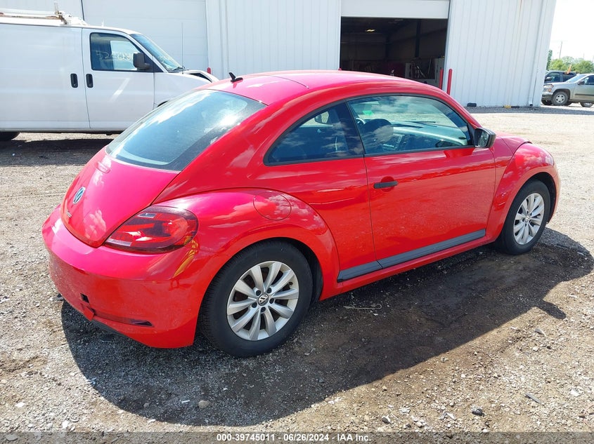 VIN 3VWF17AT8HM626880 2017 VOLKSWAGEN BEETLE #PINKBEETLE/1.8T CLASSIC/1.8T S