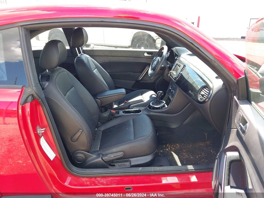 VIN 3VWF17AT8HM626880 2017 VOLKSWAGEN BEETLE #PINKBEETLE/1.8T CLASSIC/1.8T S