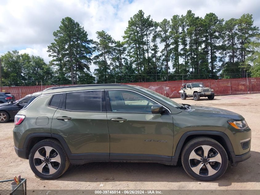 2017 Jeep Compass Latitude VIN: 3C4NJCBBXHT668955 Lot: 39745014