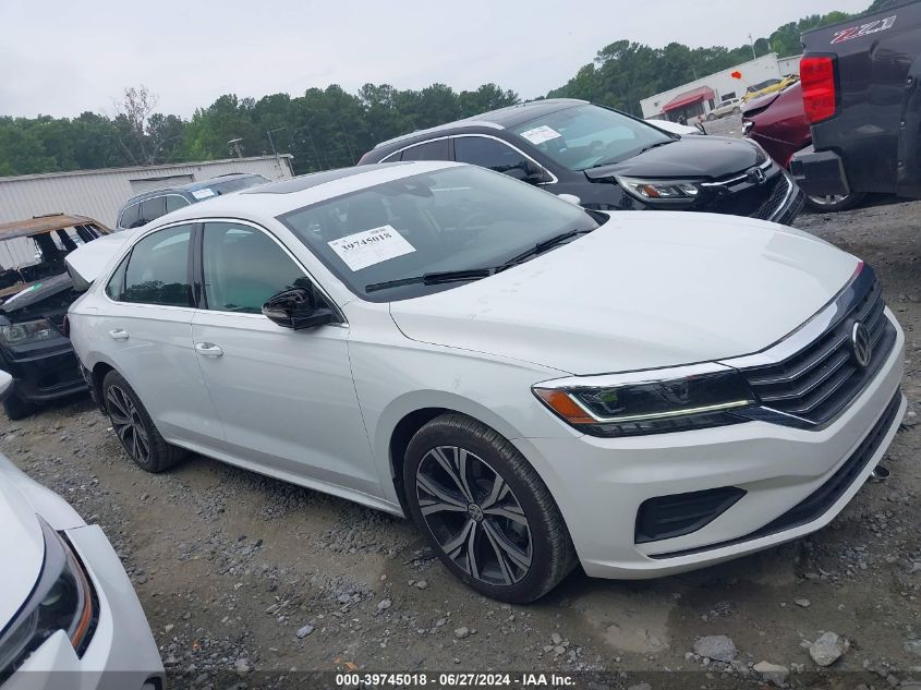 2021 VOLKSWAGEN PASSAT SE - 1VWSA7A39MC002337