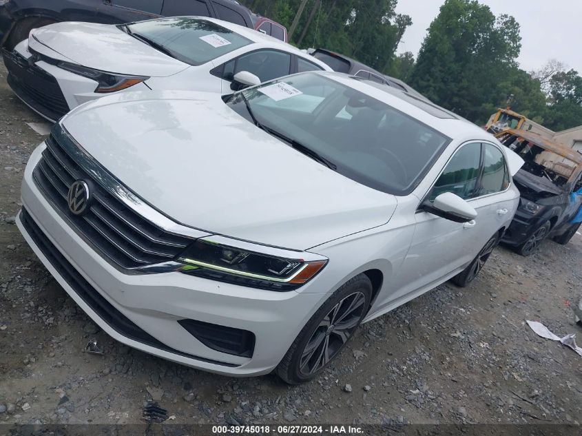 2021 VOLKSWAGEN PASSAT SE - 1VWSA7A39MC002337