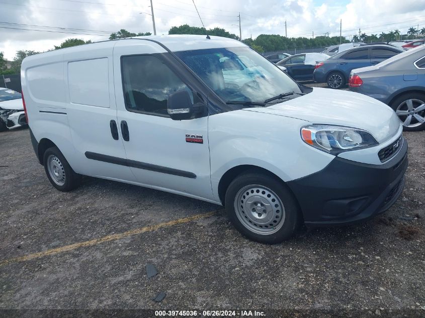 2021 Ram Promaster City Tradesman VIN: ZFBHRFAB5M6V76264 Lot: 39745036