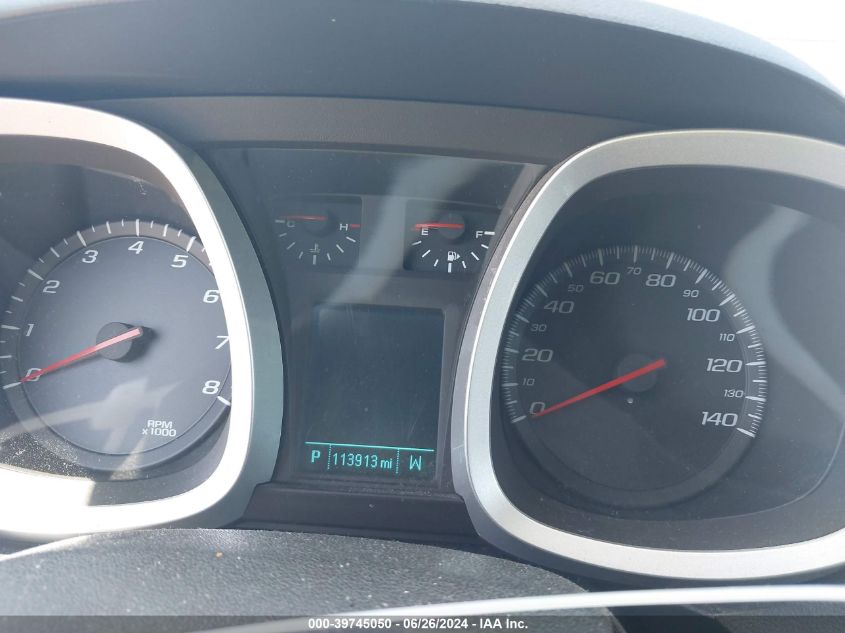 2012 Chevrolet Equinox 1Lt VIN: 2GNALDEKXC1120787 Lot: 39745050