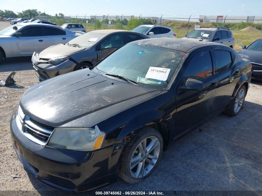2012 Dodge Avenger Se VIN: 1C3CDZAG5CN329645 Lot: 39745062