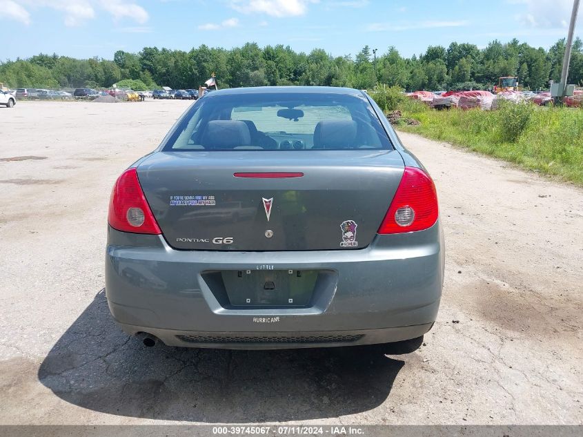 2009 Pontiac G6 New Se VIN: 1G2ZJ57B194241357 Lot: 39745067