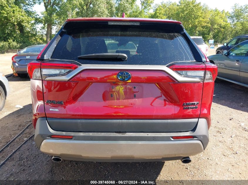 2022 Toyota Rav4 Limited VIN: 4T3D6RFV0NU077610 Lot: 39745068