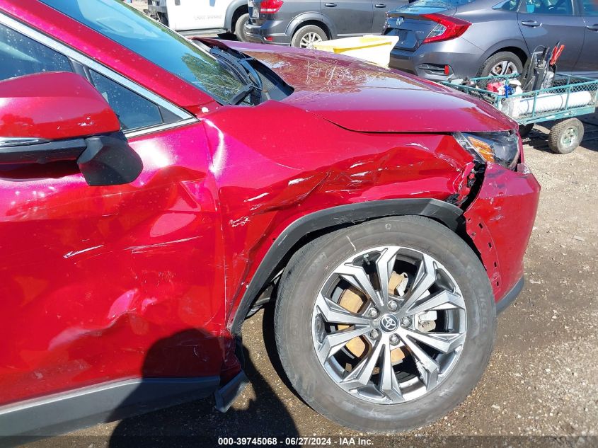 2022 Toyota Rav4 Limited VIN: 4T3D6RFV0NU077610 Lot: 39745068