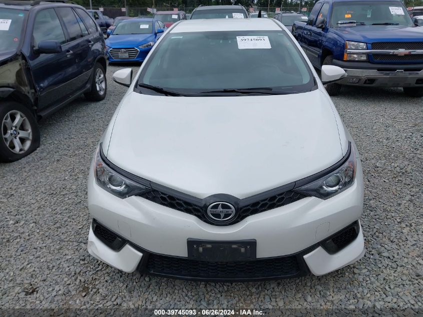 2016 Scion Im VIN: JTNKARJE1GJ503993 Lot: 39745093