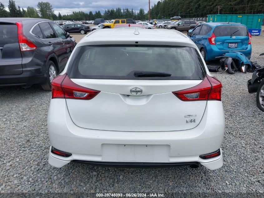 2016 Scion Im VIN: JTNKARJE1GJ503993 Lot: 39745093