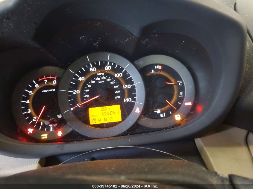 2011 Toyota Rav4 VIN: 2T3BF4DV2BW109417 Lot: 39745102