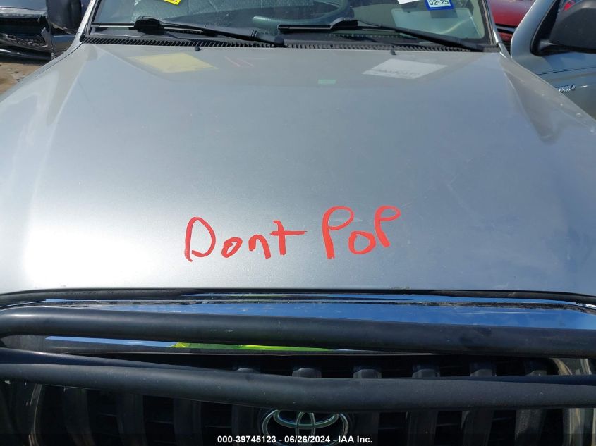 2002 Toyota Tacoma Double Cab Prerunner VIN: 5TEGM92NX2Z090342 Lot: 39745123