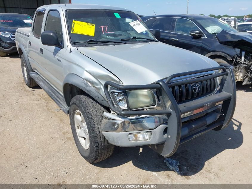 2002 Toyota Tacoma Double Cab Prerunner VIN: 5TEGM92NX2Z090342 Lot: 39745123
