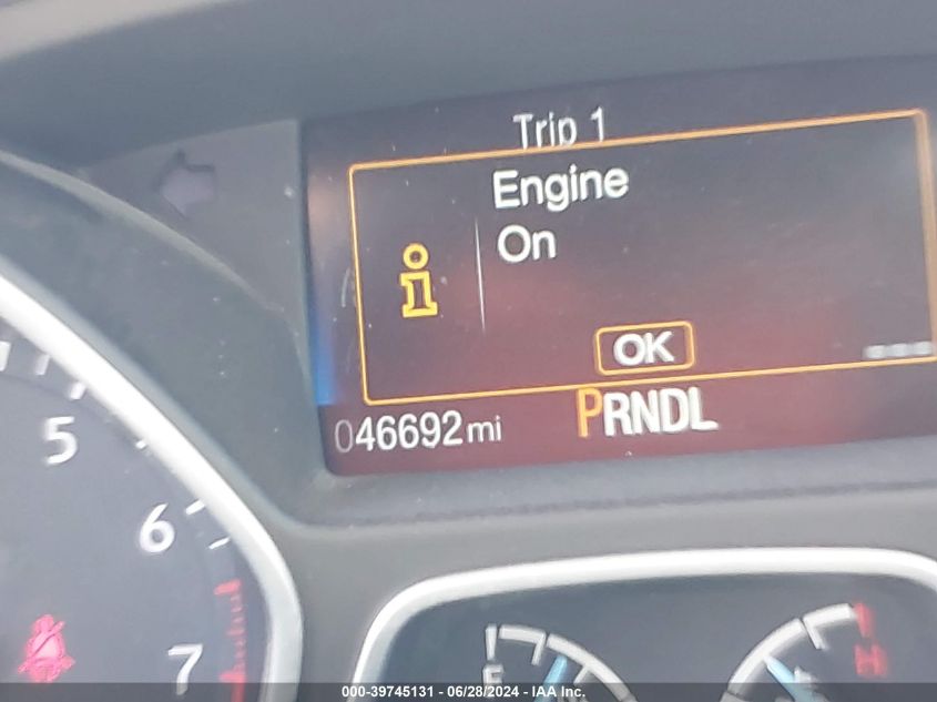 2017 Ford Focus S VIN: 1FADP3E26HL267040 Lot: 39745131