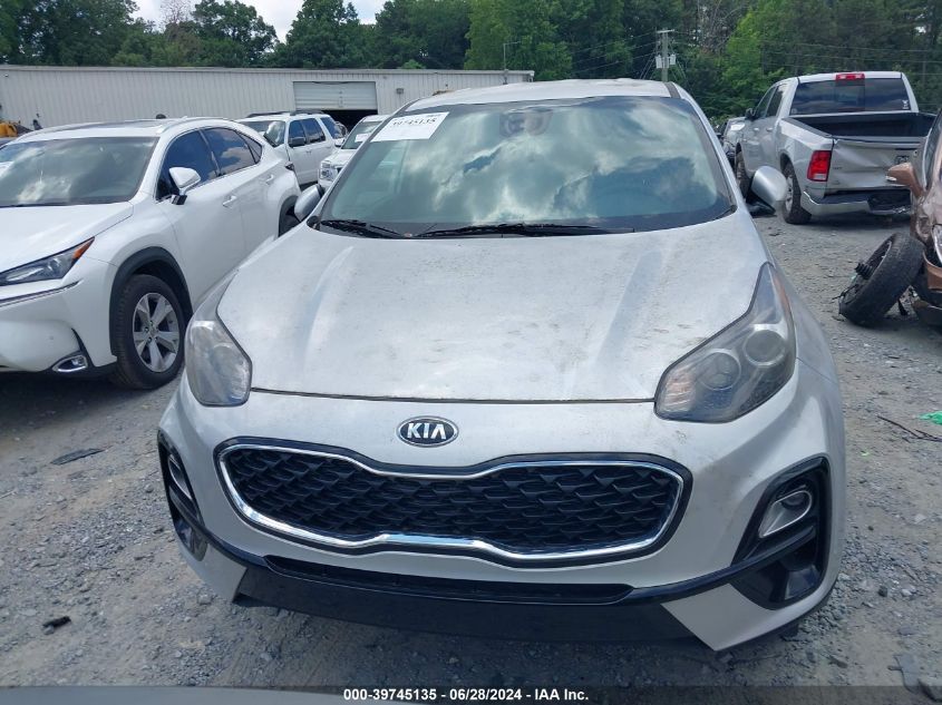 2021 Kia Sportage Lx VIN: KNDPMCAC4M7927299 Lot: 39745135