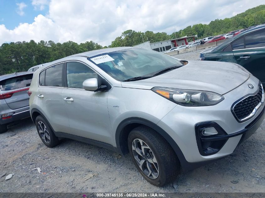 2021 Kia Sportage Lx VIN: KNDPMCAC4M7927299 Lot: 39745135