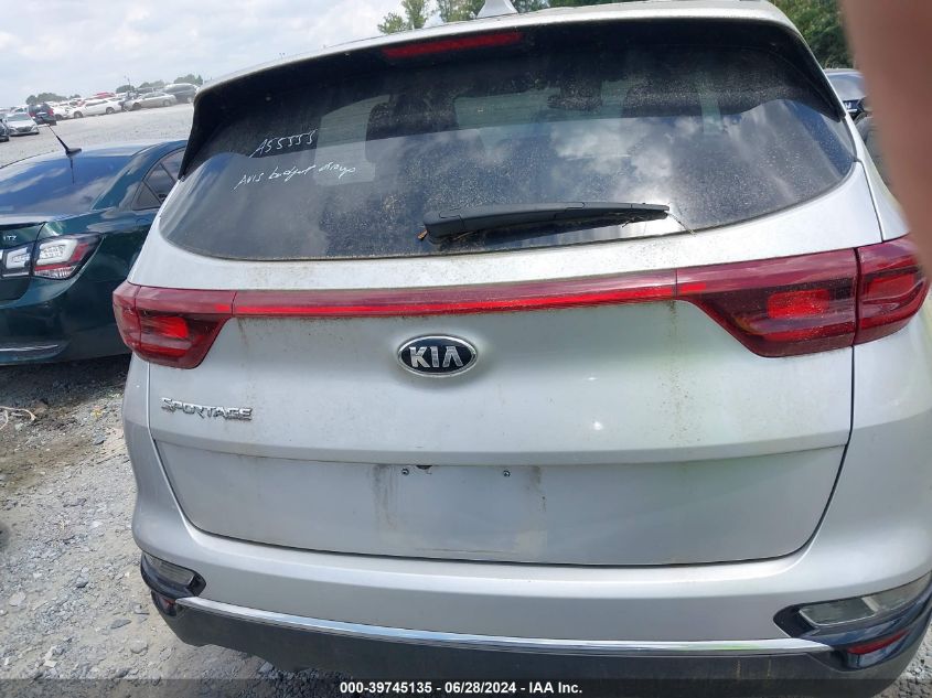 2021 Kia Sportage Lx VIN: KNDPMCAC4M7927299 Lot: 39745135