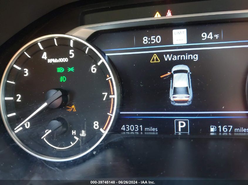 2022 Nissan Altima Sl VIN: 1N4BL4EW0NN420085 Lot: 39745148