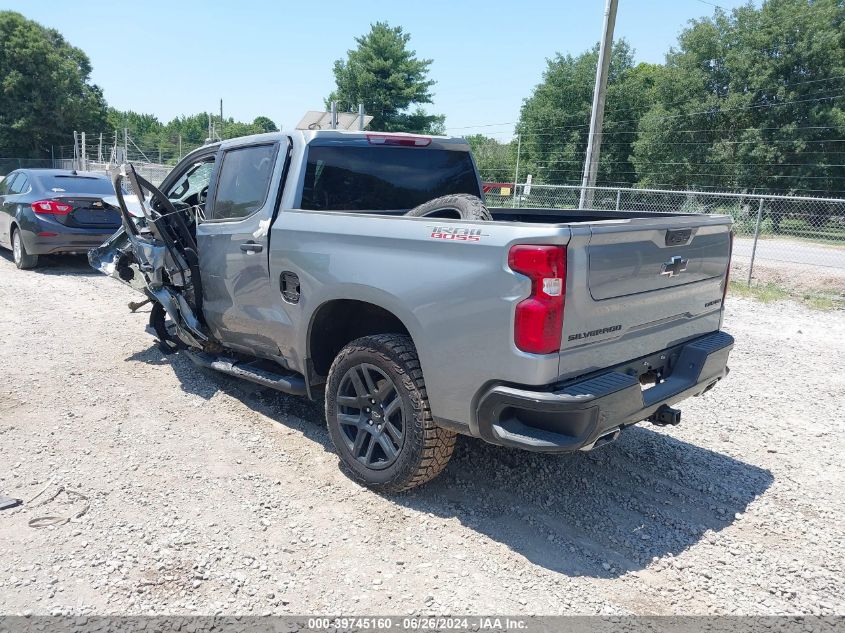 2023 Chevrolet Silverado 1500 4Wd Short Bed Custom Trail Boss VIN: 3GCUDCED3PG213792 Lot: 39745160