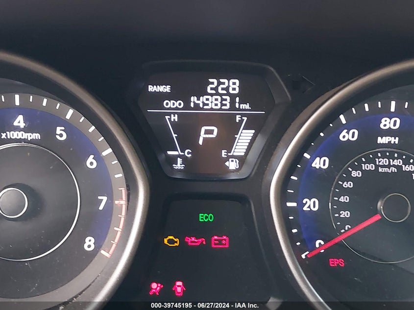 2013 Hyundai Elantra Gls/Limited VIN: 5NPDH4AE9DH201190 Lot: 39745195