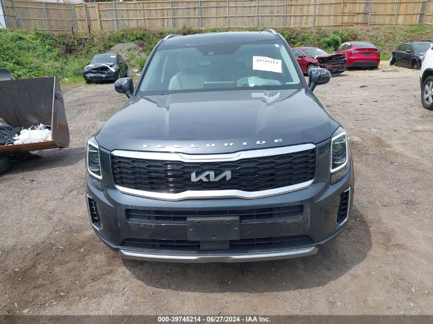 5XYP6DHC5NG206516 2022 Kia Telluride S