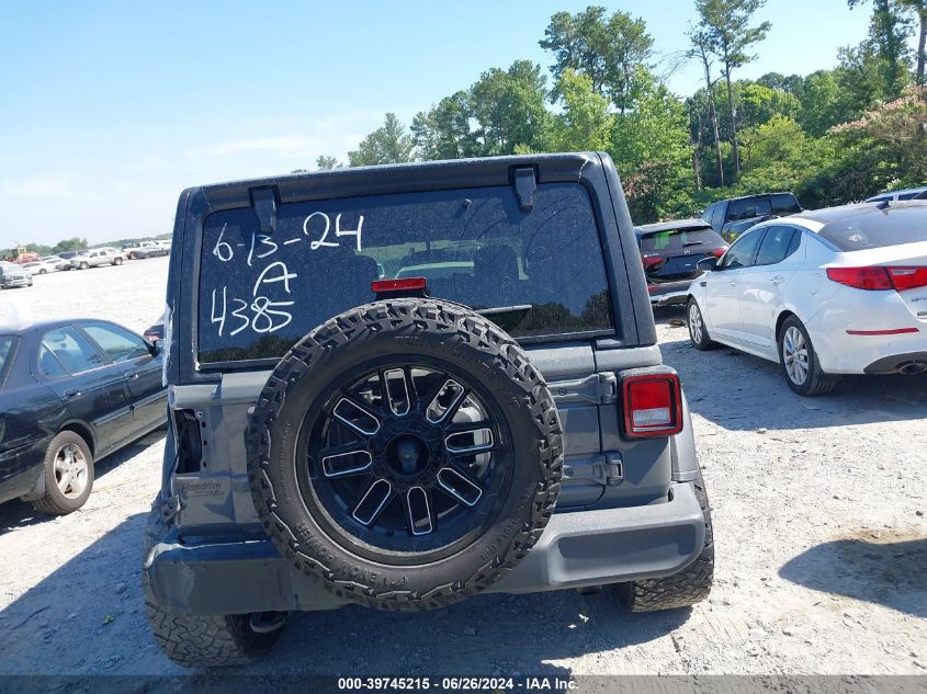 2021 Jeep Wrangler Unlimited Sport S 4X4 VIN: 1C4HJXDG8MW524385 Lot: 39745215