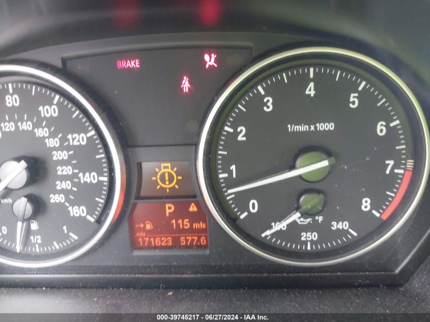 2008 BMW 335I VIN: WBAWB73558P041700 Lot: 39745217