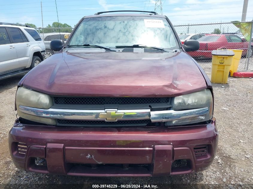 2006 Chevrolet Trailblazer Ls VIN: 1GNDT13S762226925 Lot: 39745229