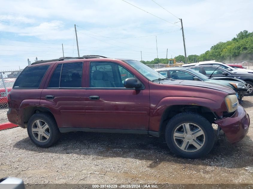 2006 Chevrolet Trailblazer Ls VIN: 1GNDT13S762226925 Lot: 39745229