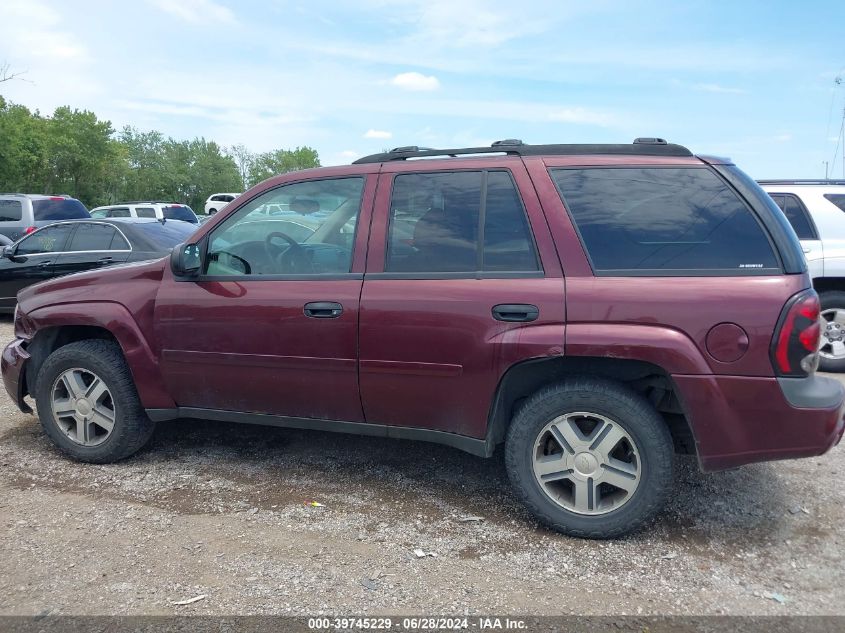 2006 Chevrolet Trailblazer Ls VIN: 1GNDT13S762226925 Lot: 39745229