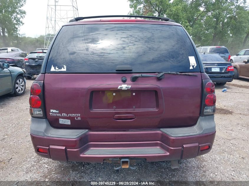 2006 Chevrolet Trailblazer Ls VIN: 1GNDT13S762226925 Lot: 39745229