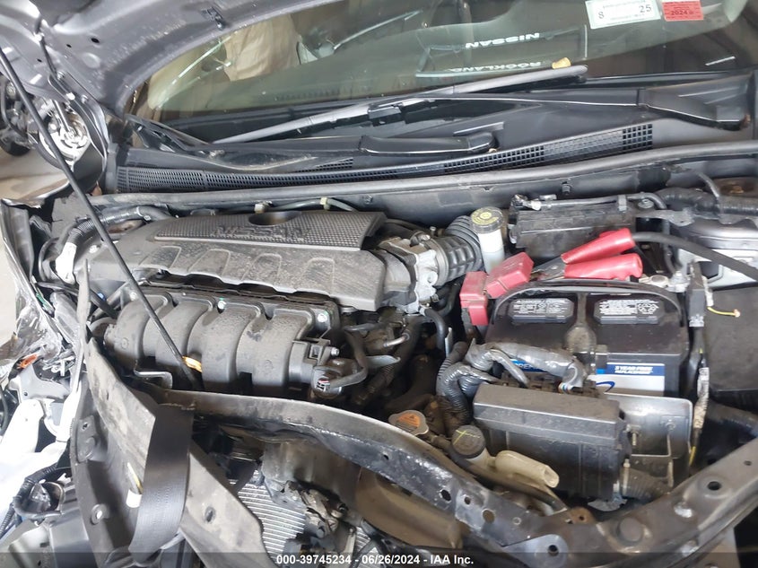 2016 Nissan Sentra Sv VIN: 3N1AB7AP0GY321395 Lot: 39745234