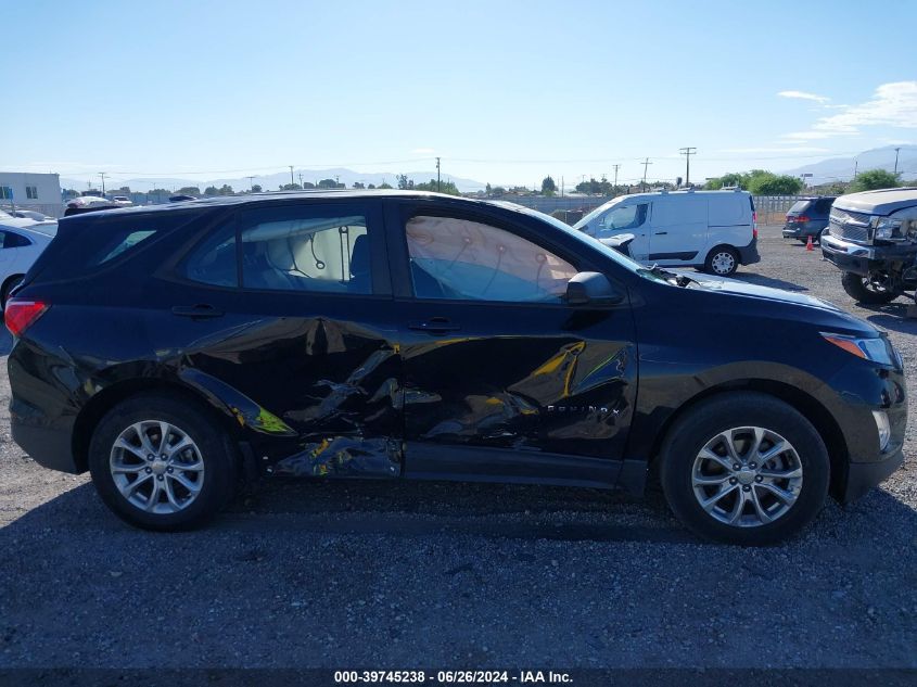 2020 Chevrolet Equinox Fwd Ls VIN: 2GNAXHEV3L6274721 Lot: 40307454