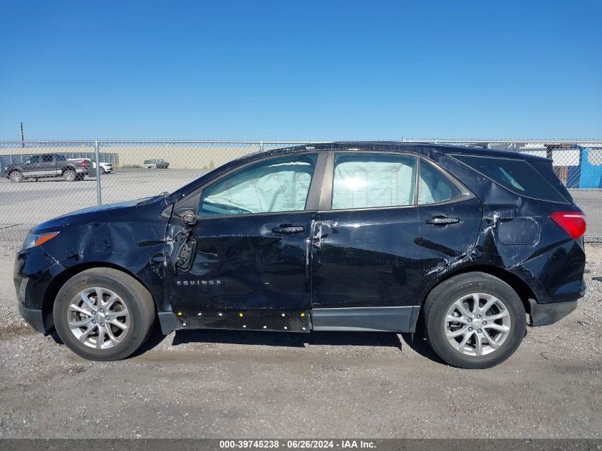 2020 Chevrolet Equinox Fwd Ls VIN: 2GNAXHEV3L6274721 Lot: 40307454