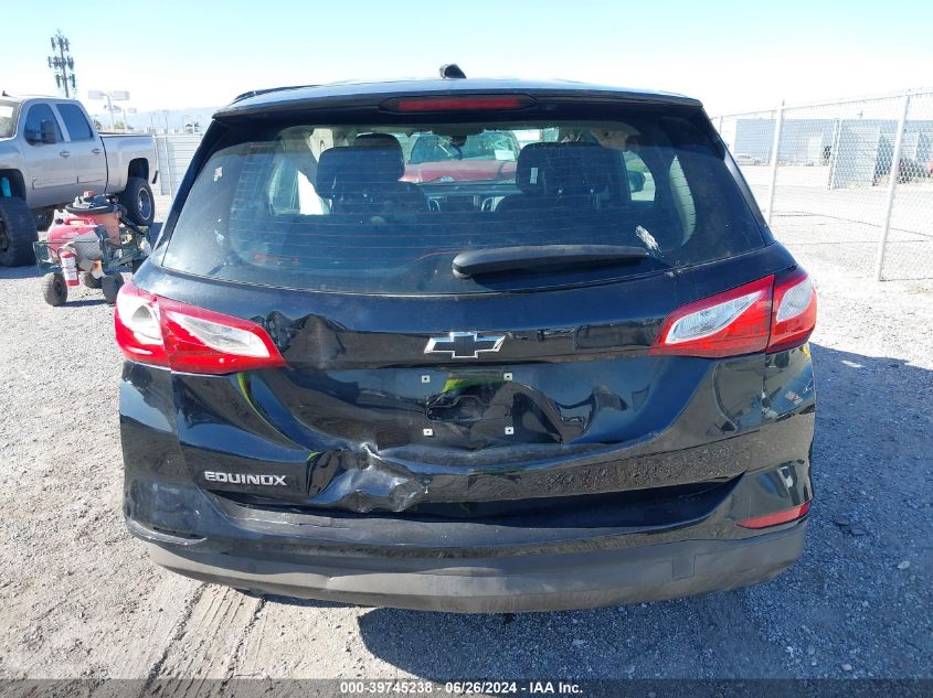 2020 Chevrolet Equinox Fwd Ls VIN: 2GNAXHEV3L6274721 Lot: 40307454