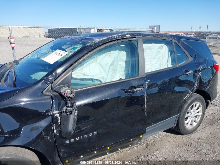 2020 Chevrolet Equinox Fwd Ls VIN: 2GNAXHEV3L6274721 Lot: 40307454