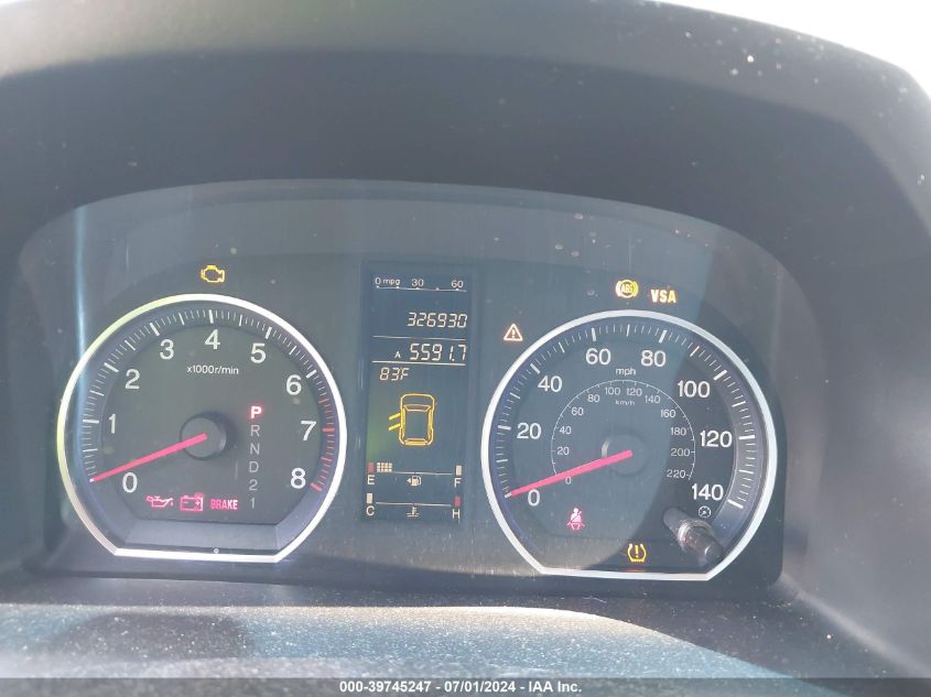 2008 Honda Cr-V Ex-L VIN: JHLRE38788C042120 Lot: 39745247