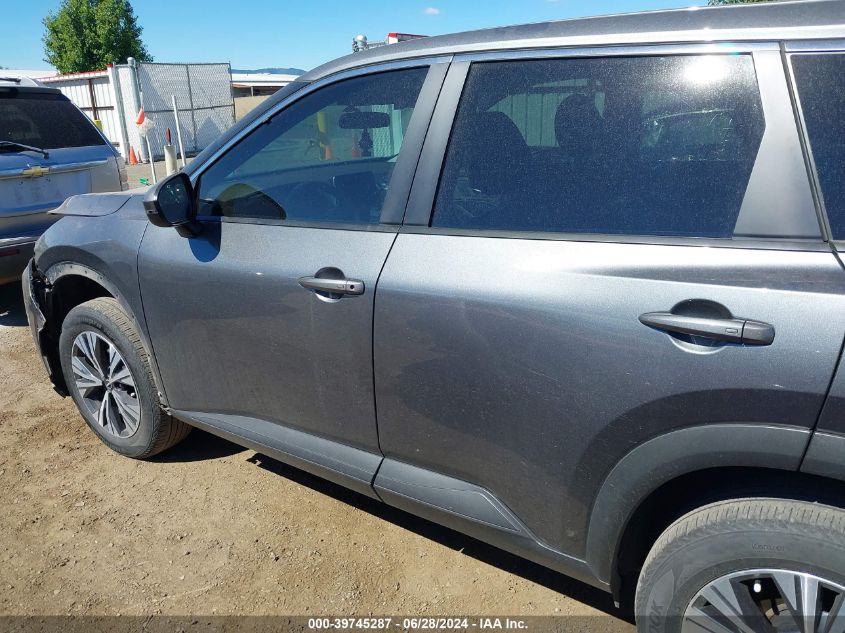 2022 Nissan Rogue Sv VIN: 5N1BT3BBXNC729429 Lot: 39745287