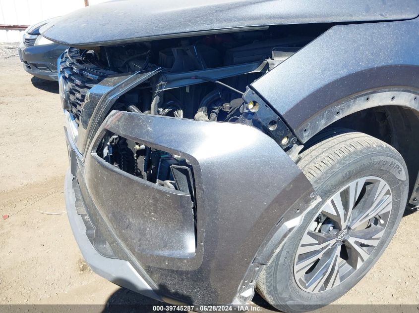 2022 Nissan Rogue Sv VIN: 5N1BT3BBXNC729429 Lot: 39745287