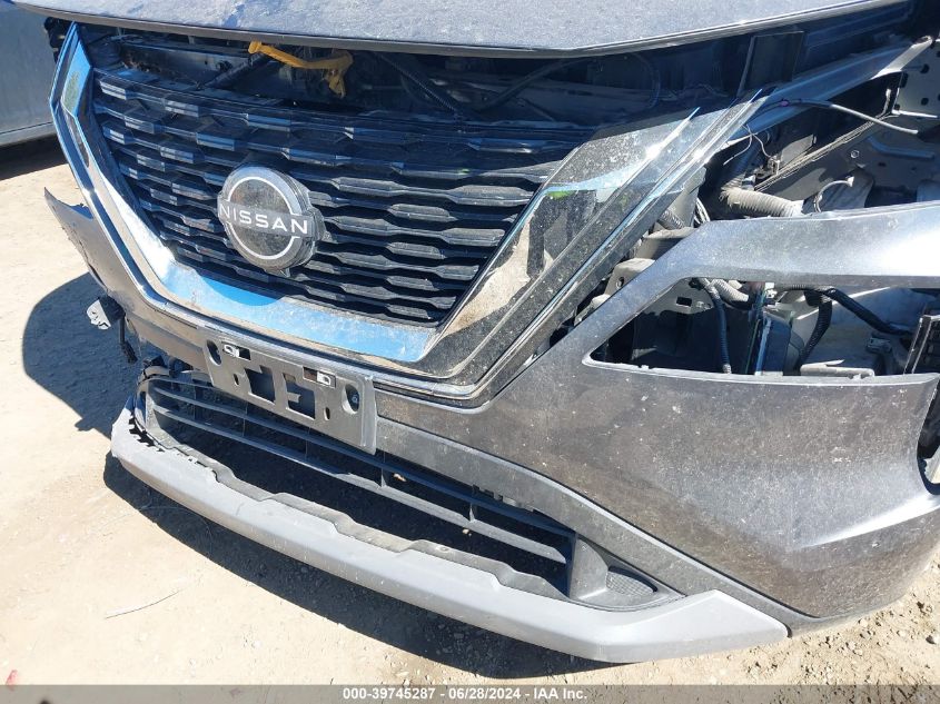 2022 Nissan Rogue Sv VIN: 5N1BT3BBXNC729429 Lot: 39745287
