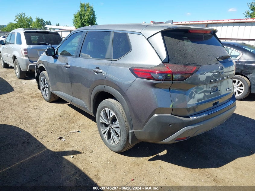 2022 Nissan Rogue Sv VIN: 5N1BT3BBXNC729429 Lot: 39745287