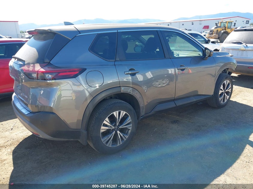 2022 Nissan Rogue Sv VIN: 5N1BT3BBXNC729429 Lot: 39745287