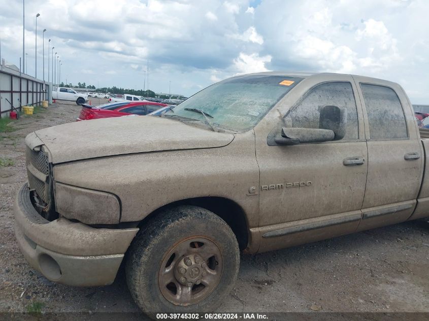 2004 Dodge Ram 2500 Slt/Laramie VIN: 3D7KA28C04G247848 Lot: 39745302