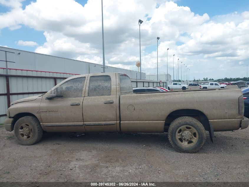 2004 Dodge Ram 2500 Slt/Laramie VIN: 3D7KA28C04G247848 Lot: 39745302