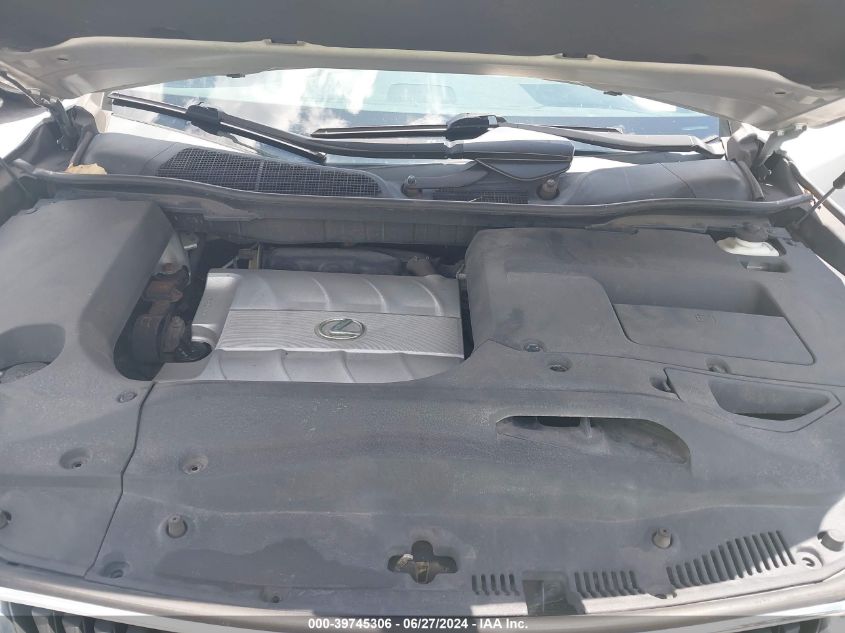 2011 Lexus Rx 350 VIN: 2T2BK1BA5BC088966 Lot: 39745306